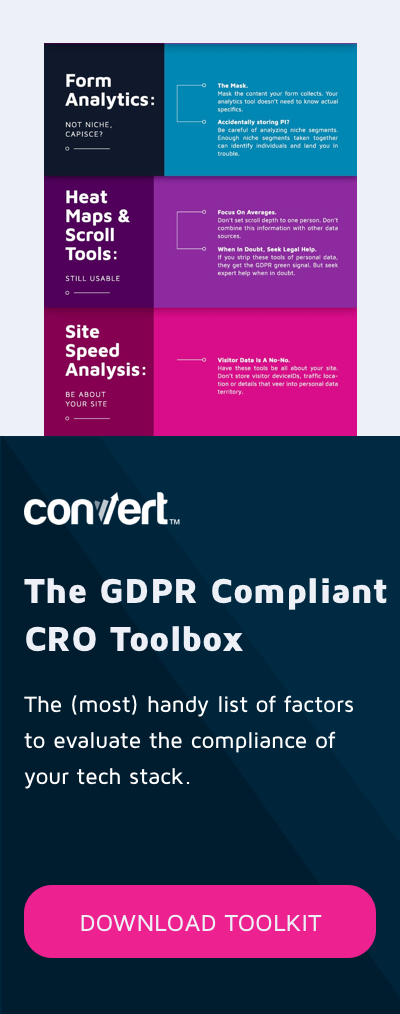 GDPR - CRO Toolbox