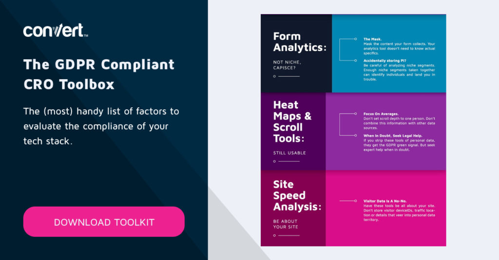 GDPR - CRO Toolbox