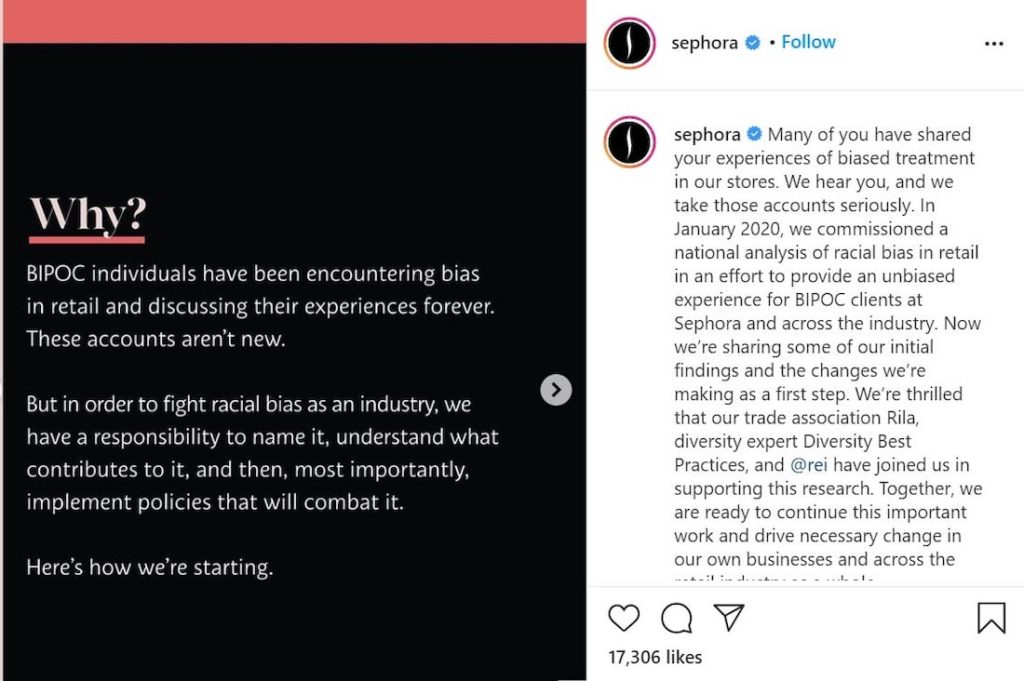 Sephora social media suporte ao cliente ciência da persuasão