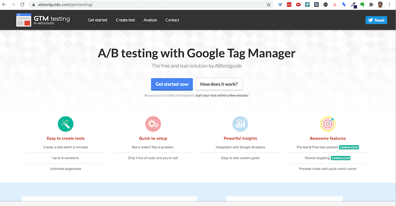 Ferramentas de teste A/B gratuitas e de código aberto