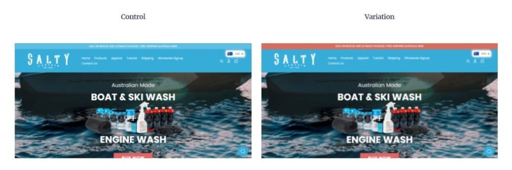 Variazioni di colore contrastanti di Salty Captain