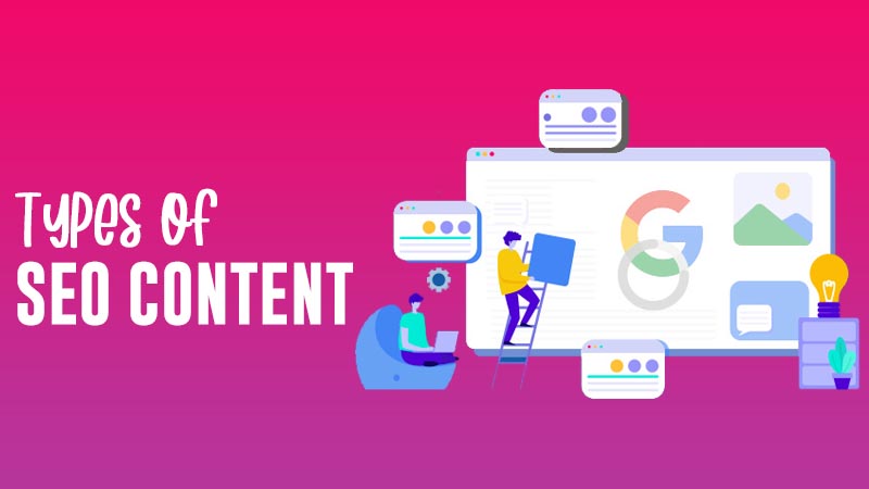 types of seo content how to write optimized content