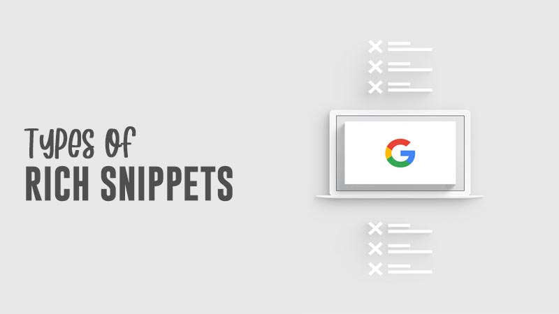 types of rich snippets