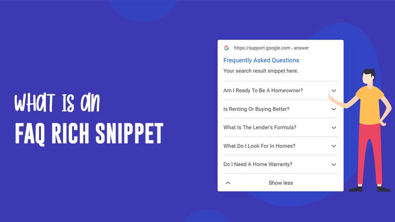 what is an faq rich snippets schema markup for seo