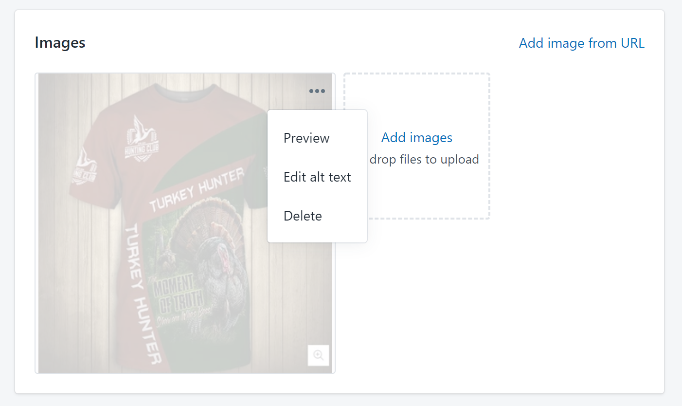 Langkah 4 untuk menambahkan teks alternatif ke Shopify