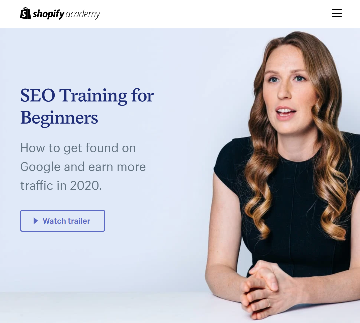 Shopify Academy: treinamento de SEO para iniciantes