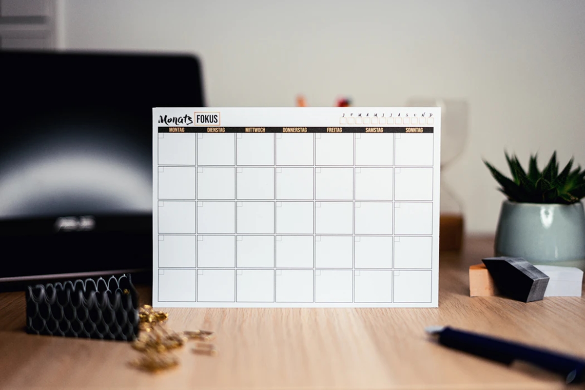 Kalender von Print-on-Demand-Produkten