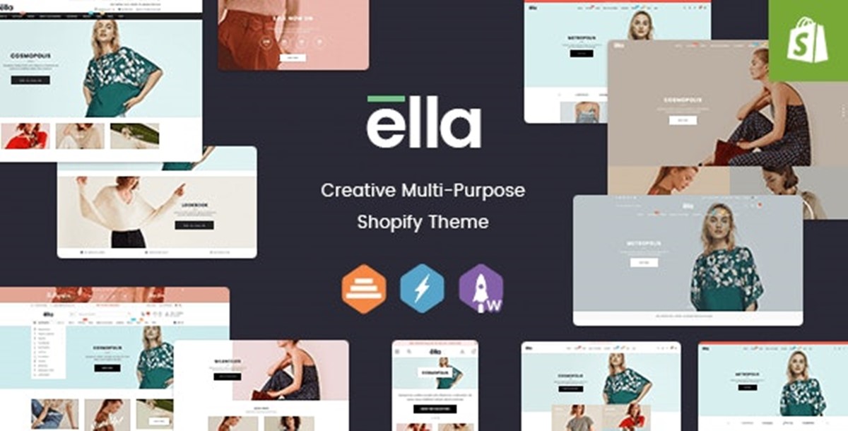 Ella-Design von Bootstrap 4.x-Designs