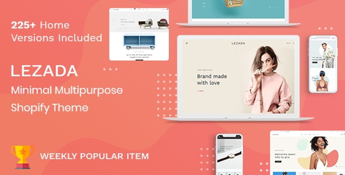 Tema Lezada Multipurpose Shopify