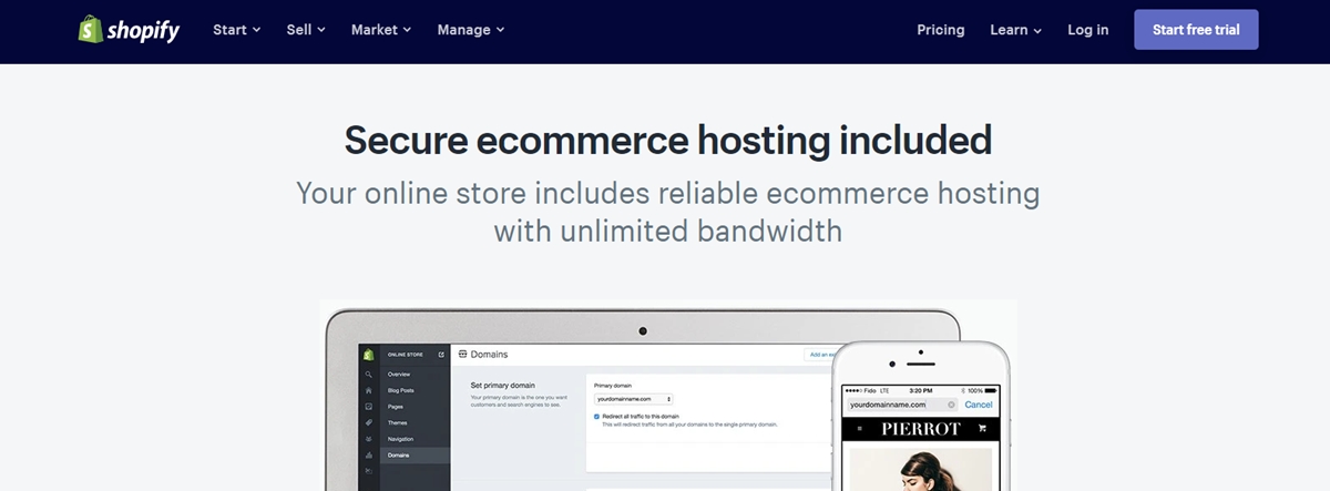 Cos'è Shopify Hosting