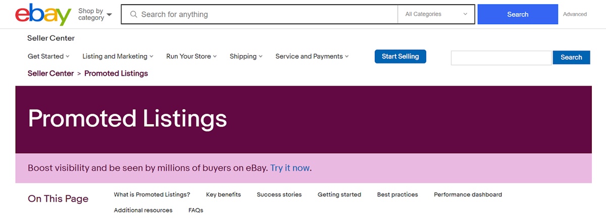 مواقع إعلانات eBay