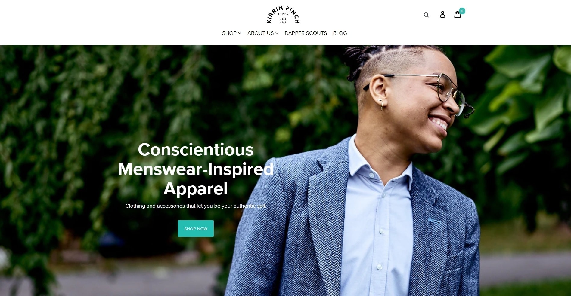 Kirin finch - Exemplos da loja Shopify