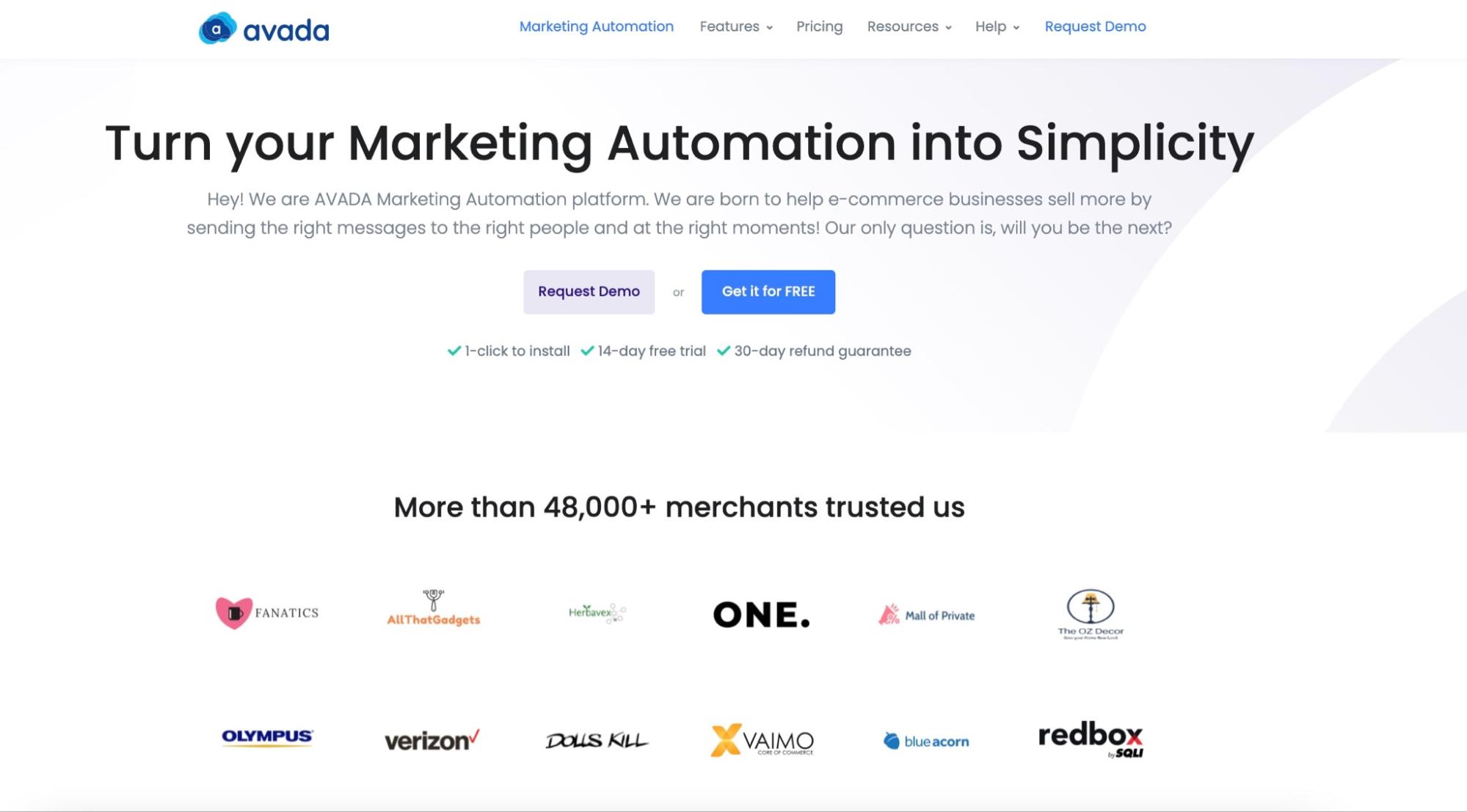 AVADA Marketing Automation