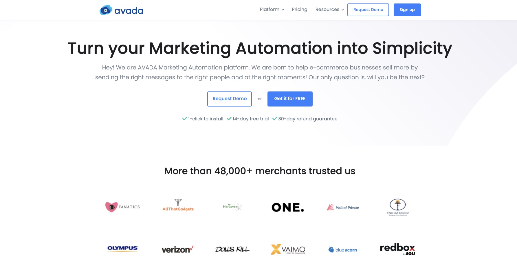 Use a automação de marketing da AVADA para envolver seus assinantes de e-mail