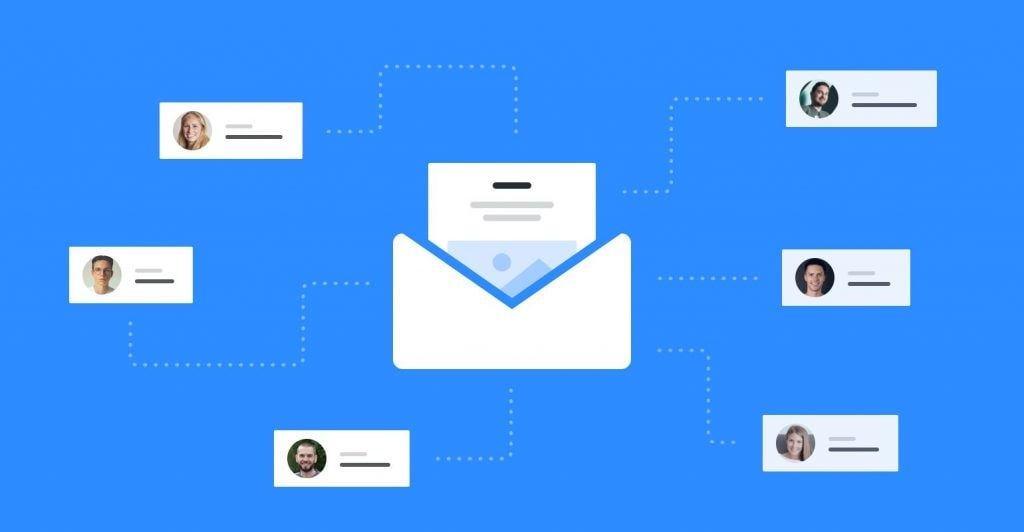 Construir uma lista de e-mail