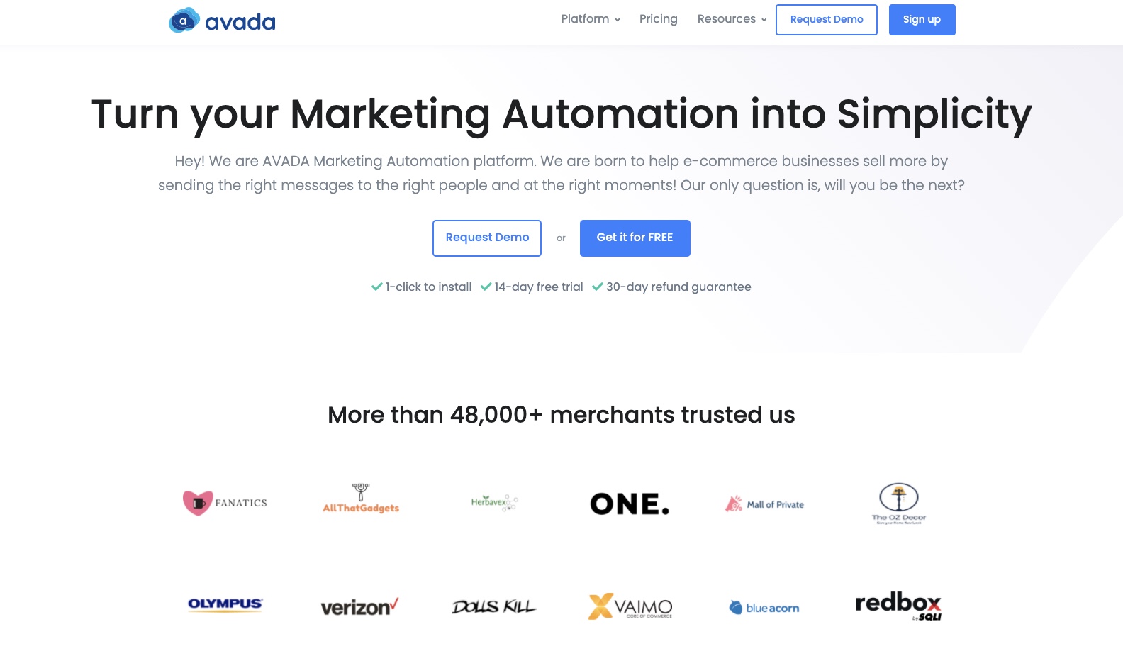 Utilisez AVADA Email Marketing Automation pour la génération de leads B2B