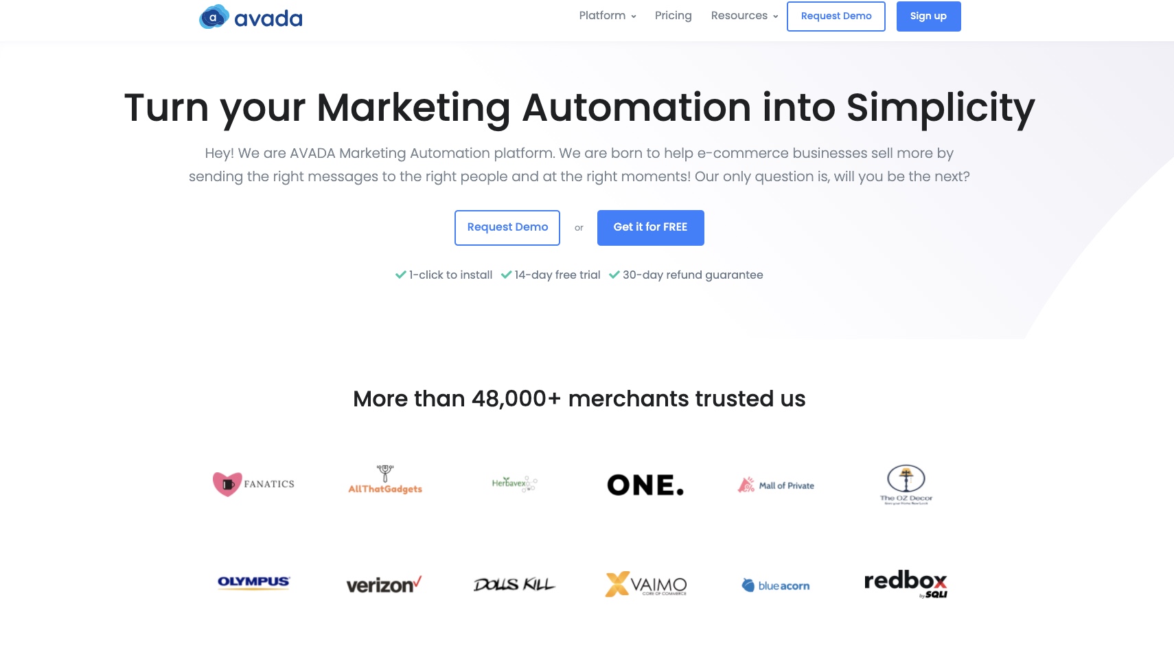 استخدم AVADA Marketing Automation لإرسال رسائل البريد الإلكتروني التسويقية