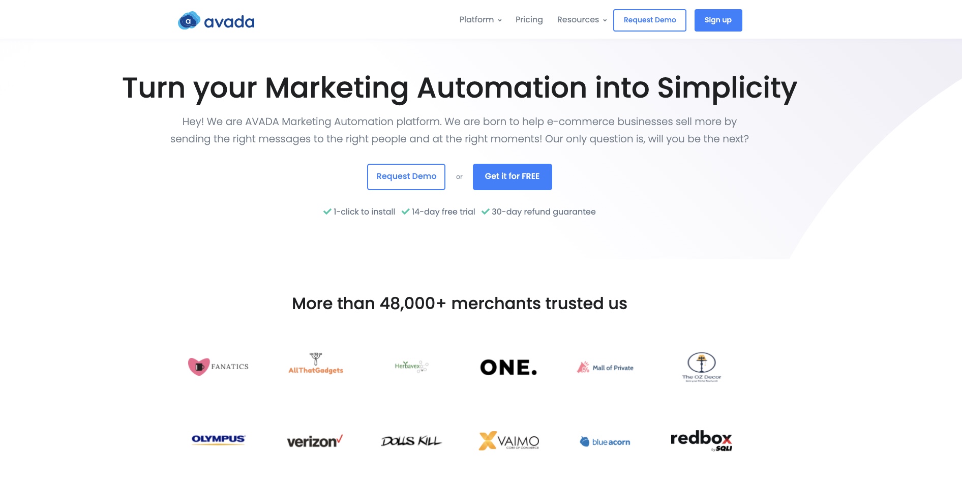 AVADA Email Marketing Automation