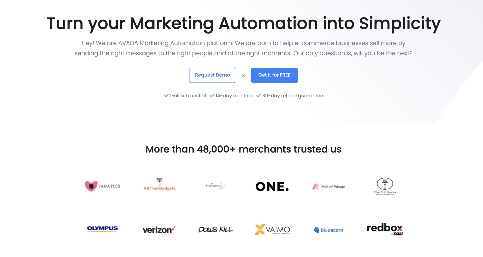 AVADA Marketing Automation