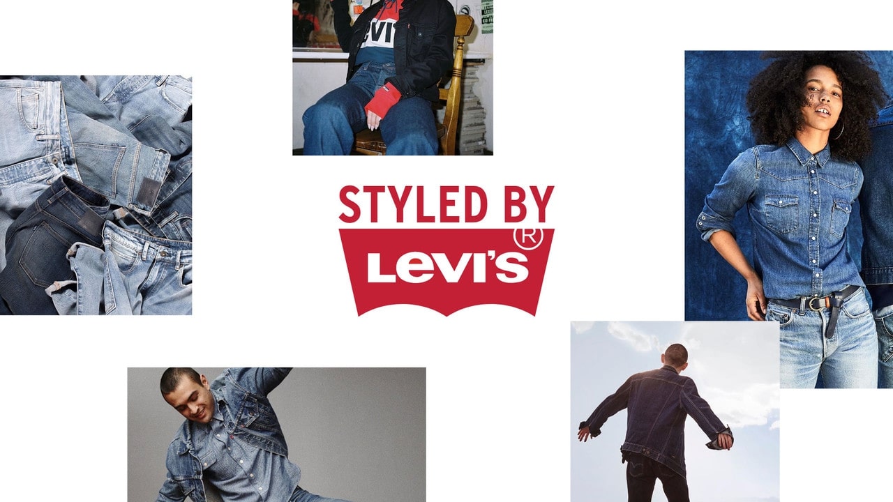 Levi's & Pinterest 的“Levi's 风格”