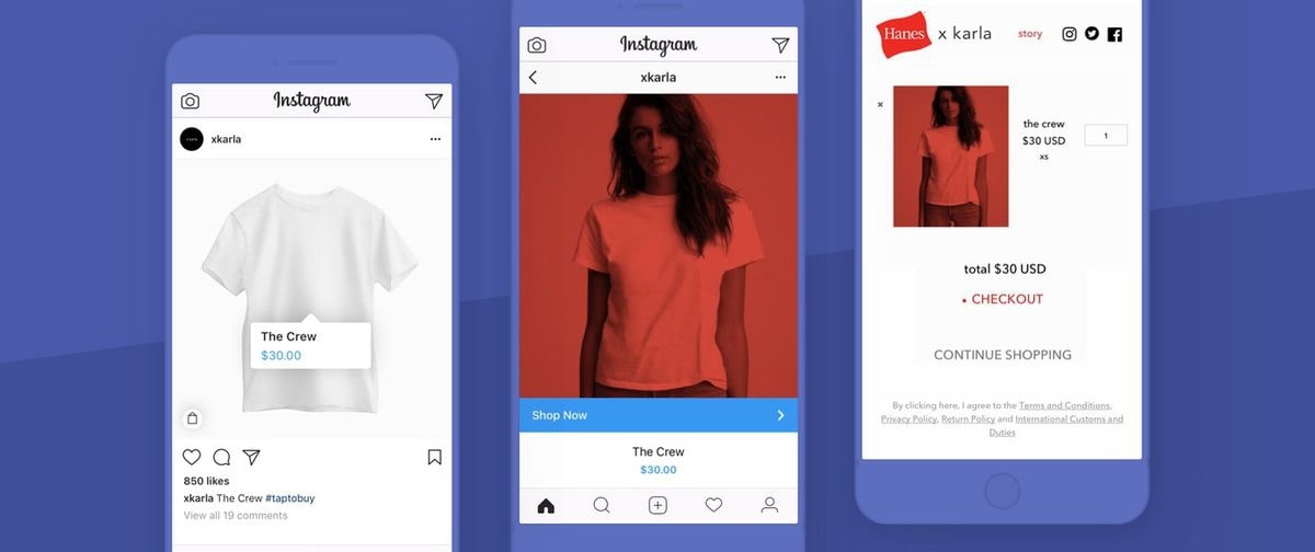 Crea un feed Instagram acquistabile