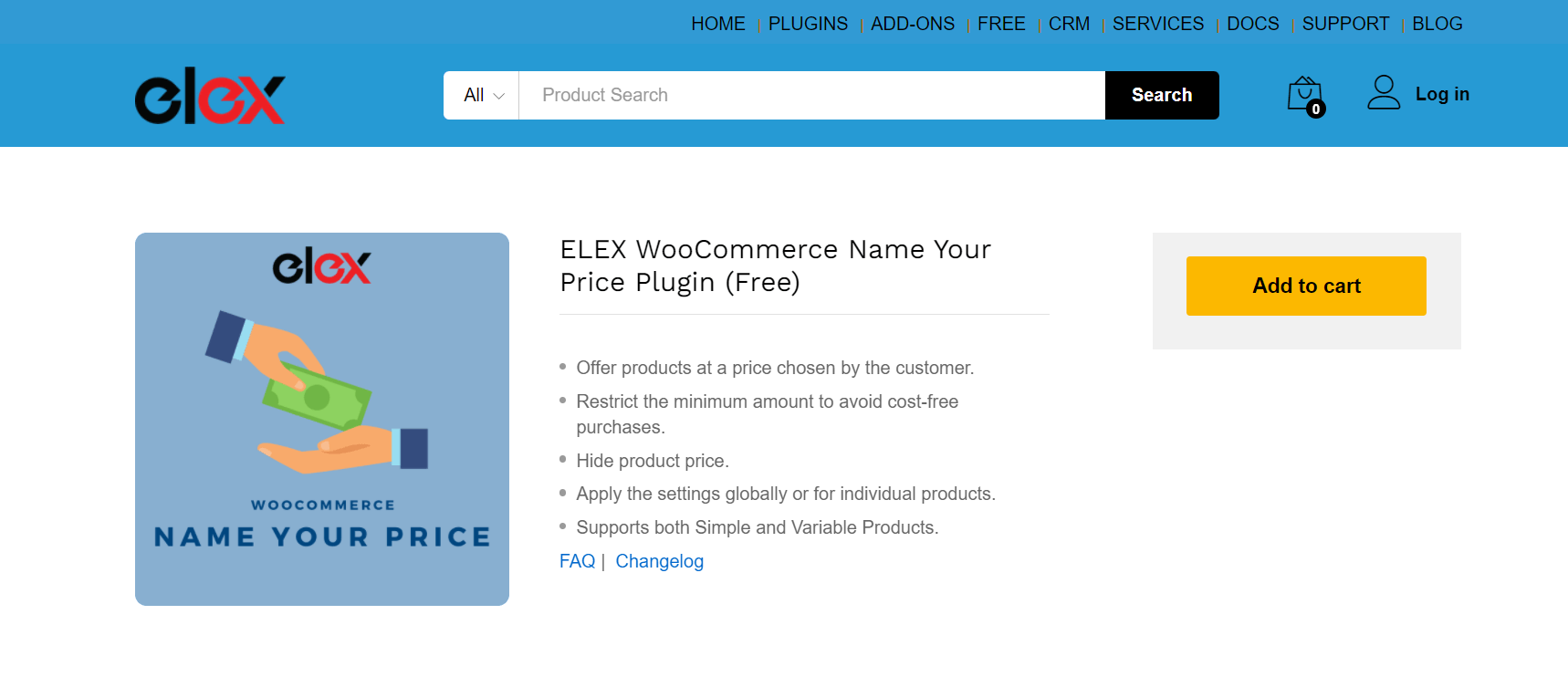 ELEX WooCommerce 命名您的价格