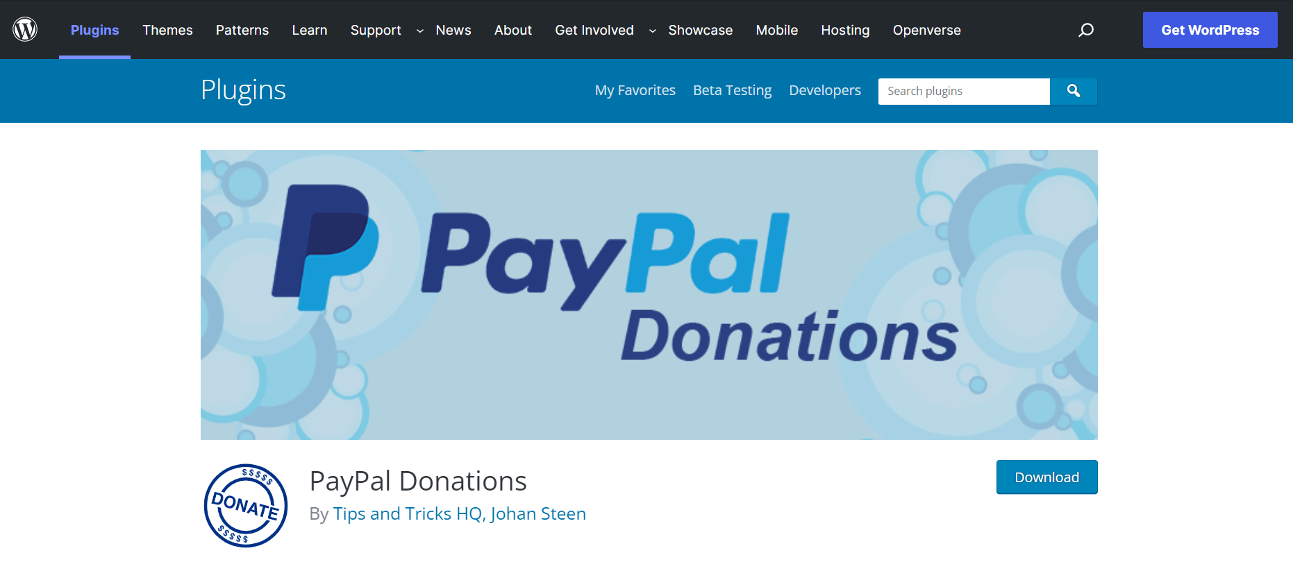 donación de paypal