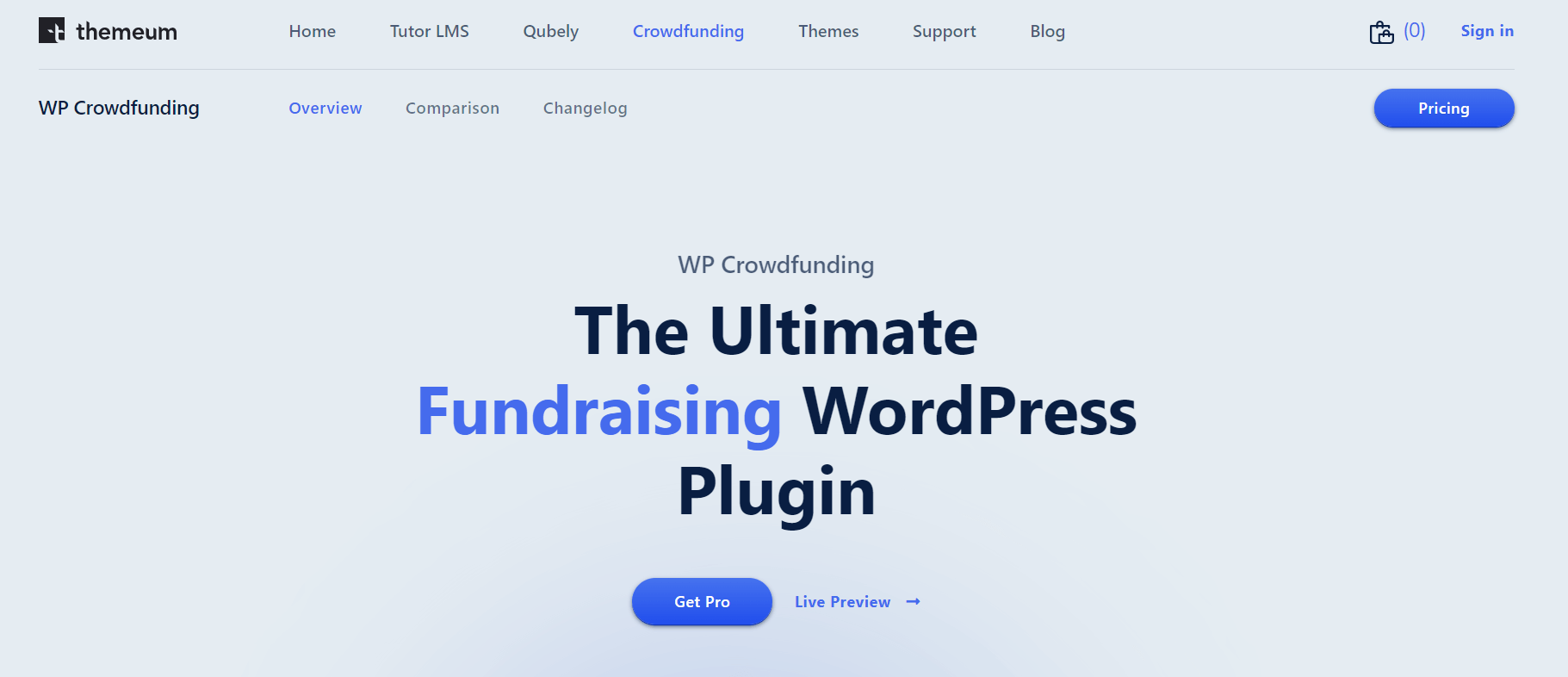 Crowdfunding de WP