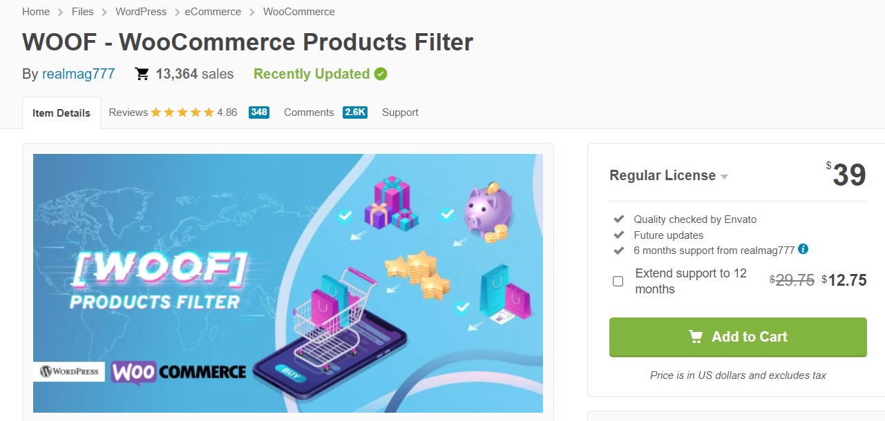 WOOF - Filtro prodotto per WooCommerce