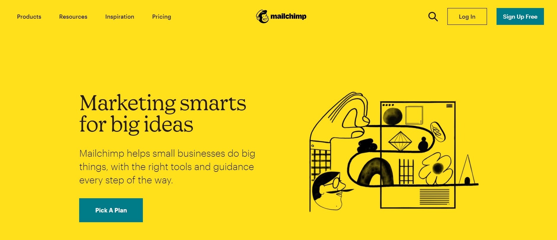 ผู้ให้บริการการตลาดผ่านอีเมล Mailchimp