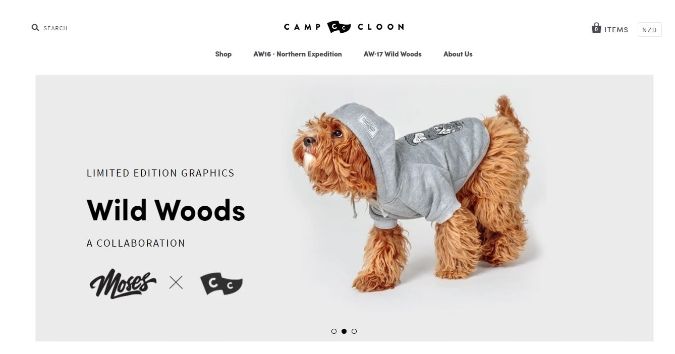 5가지 종류의 shopify-pets-stores