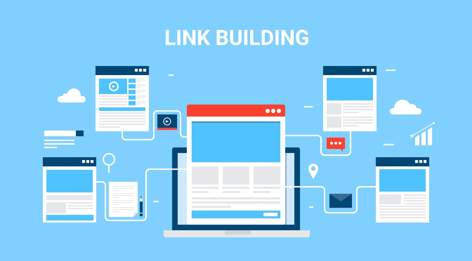 construir link é uma maneira de crescer no ranking de SEO no Shopify