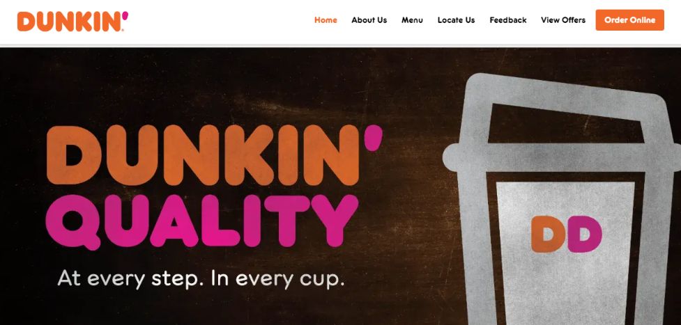 Dunkin Donuts sebuah perusahaan pemasaran global