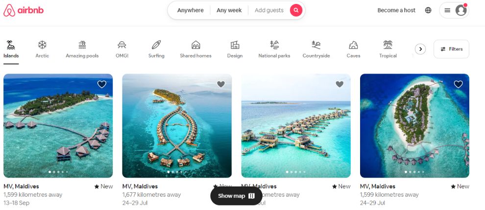 Aibnb perusahaan pemasaran global