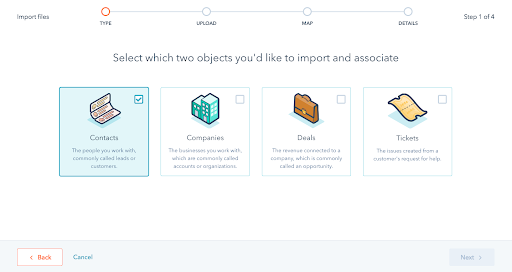 Integración de base de datos CRM