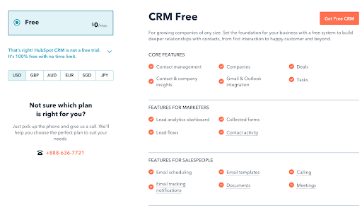 20 características geniales de HubSpot CRM [Versión gratuita]