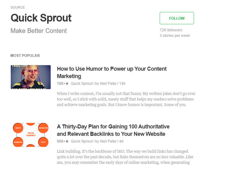 feedly-quicksprout