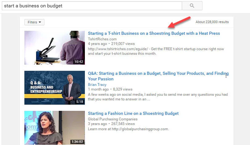 youtube-serp-start-business-on-budget