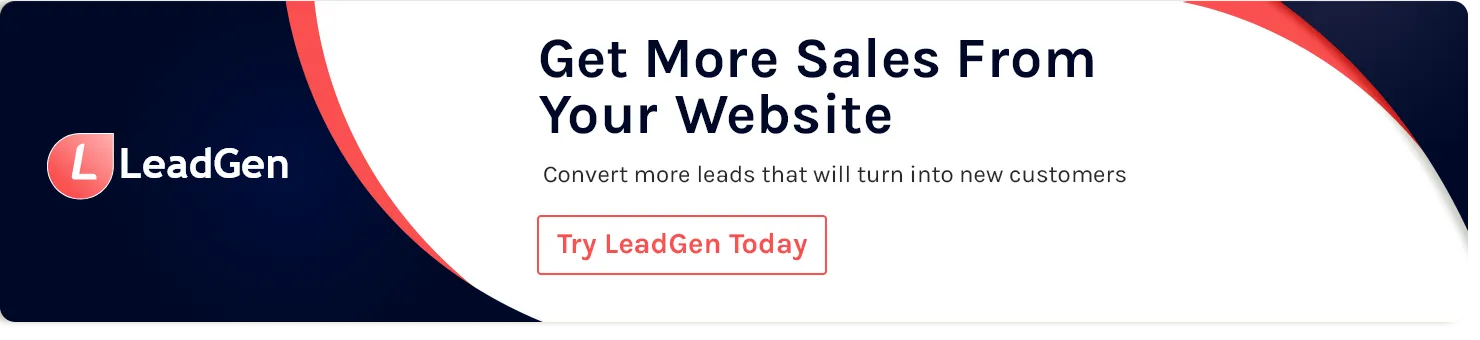 Sign up for LeadGen