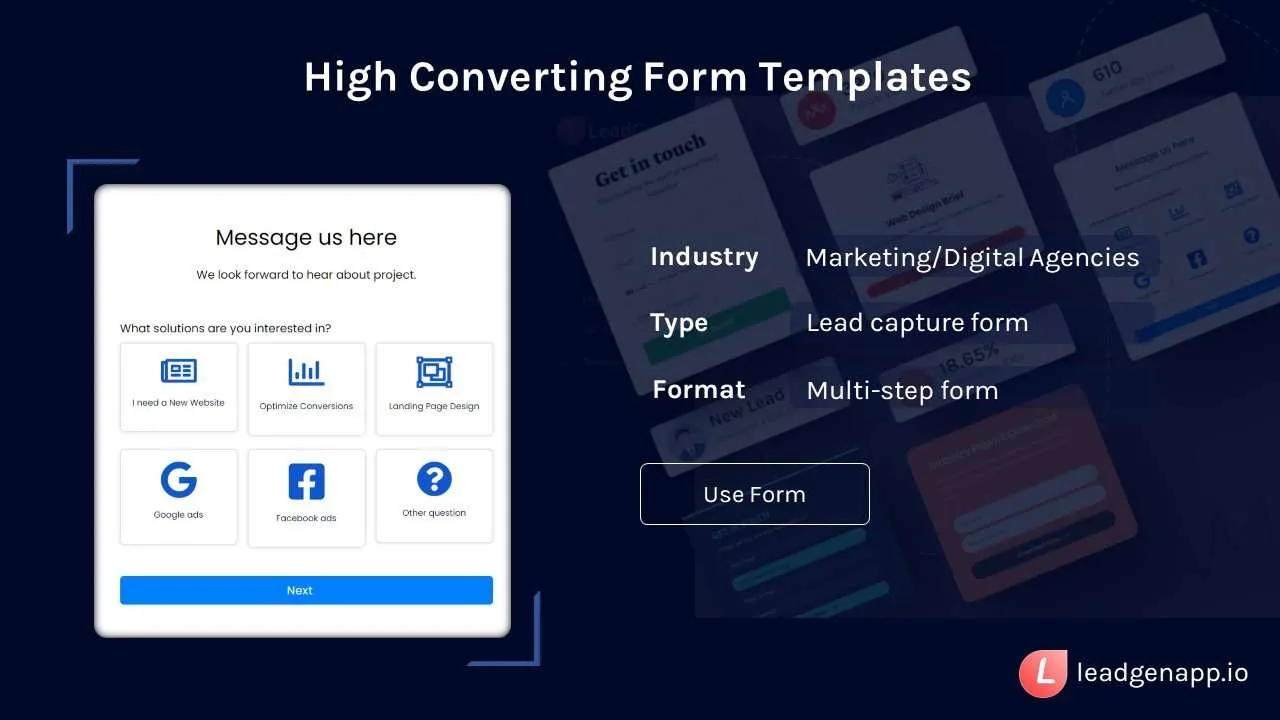 What makes a great online form template