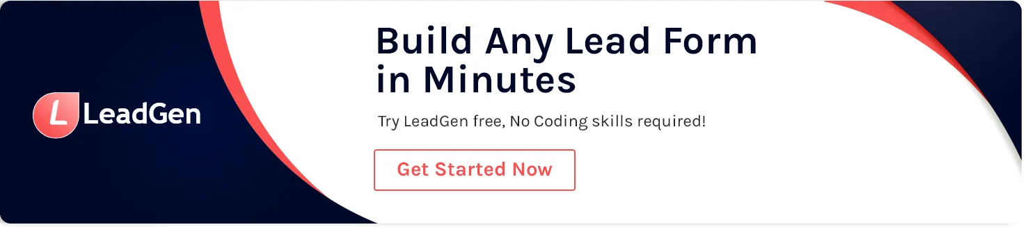 Sign Up For LeadGen