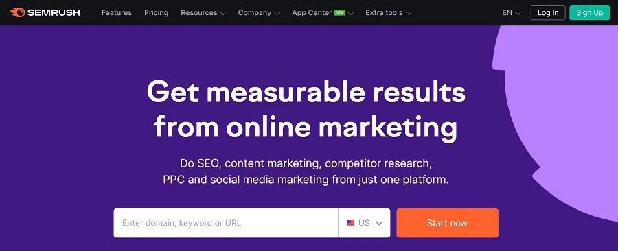 seo için içerik yazma - semrush