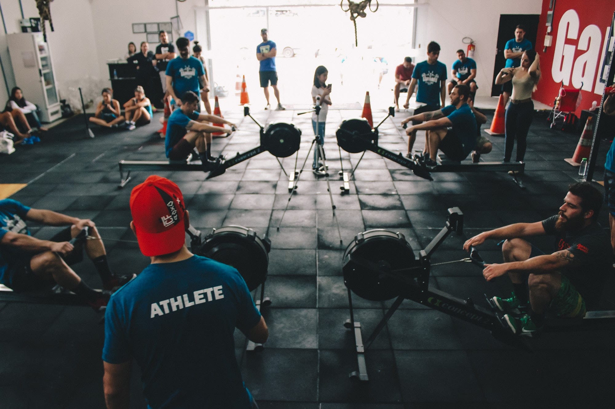 orang-orang di gym