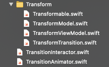 การเปลี่ยนแปลงใน Swift