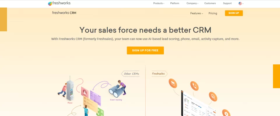 freshworks - freshsales - crm