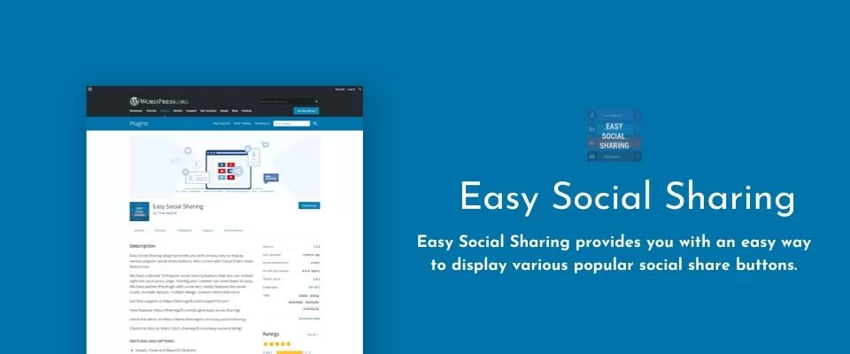 Easy Social Share Buttons for WordPress