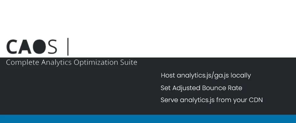 caos - host google analytics locally
