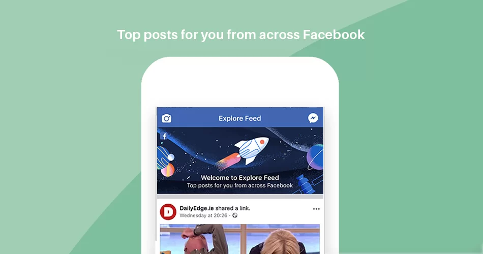 facebook explore feed