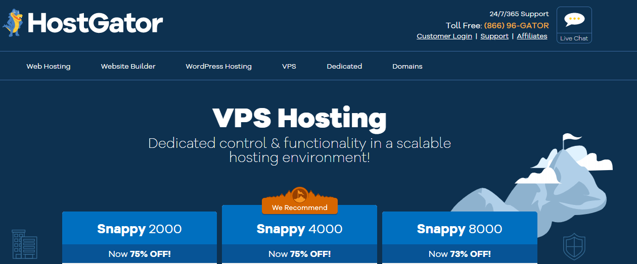 HostGator VPS Plans