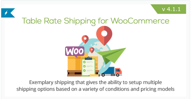 WooCommerce 的表費率運輸